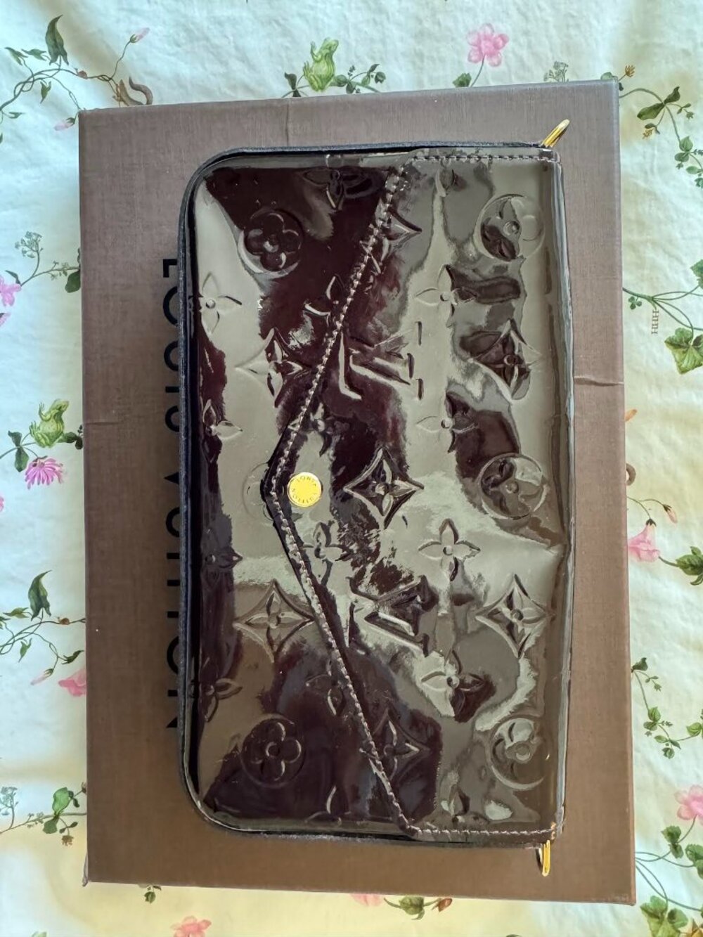 Louis Vuitton Pochette Felicie Amarante Vernis